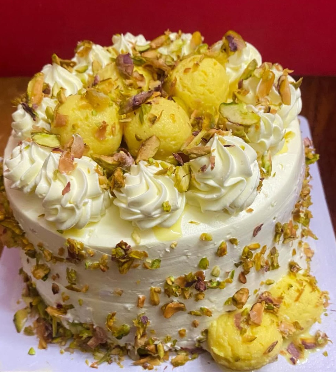 Rasmalai Cake